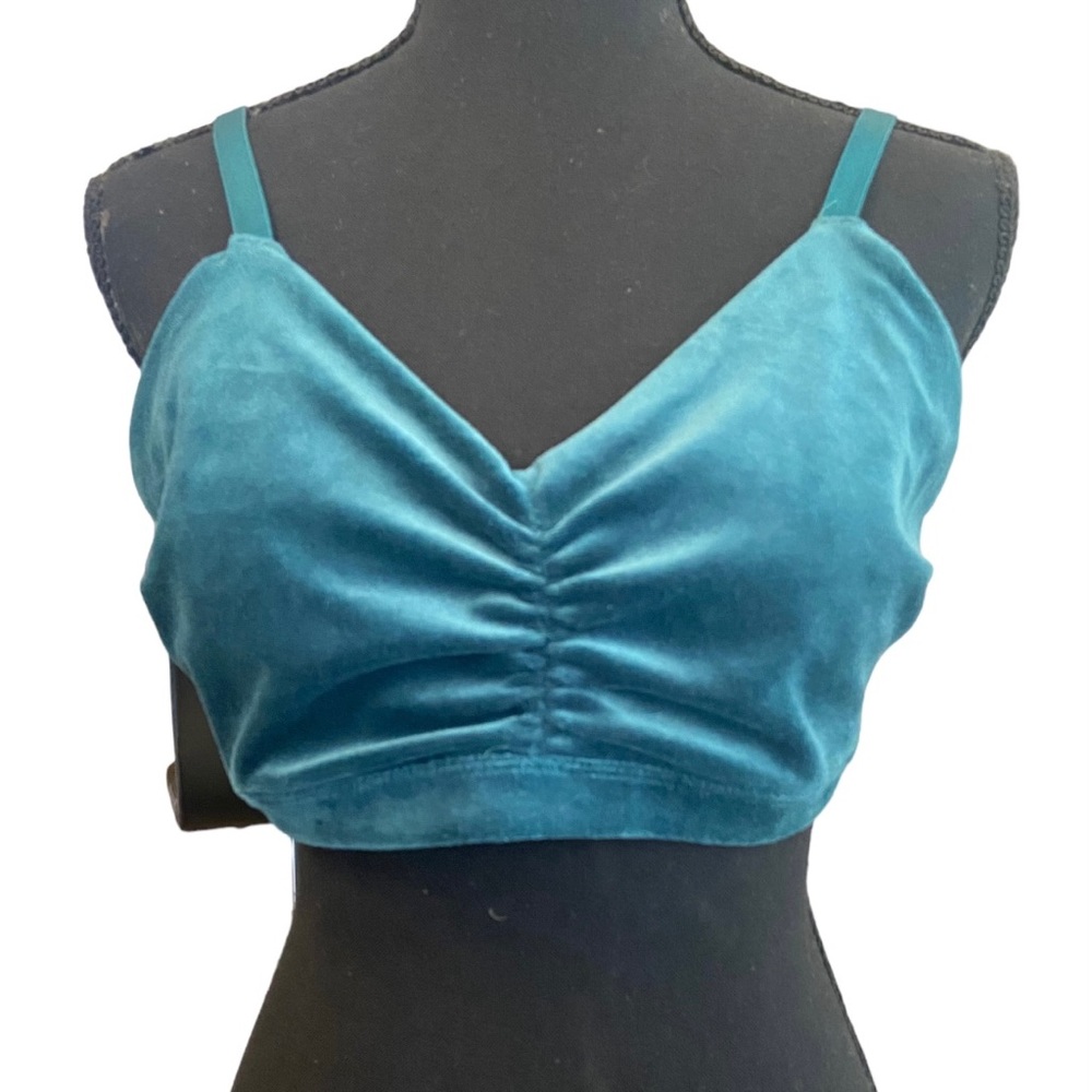 🌟🔥 BOGO Sale🔥🌟 Joy Lab Green Velvet Bralette